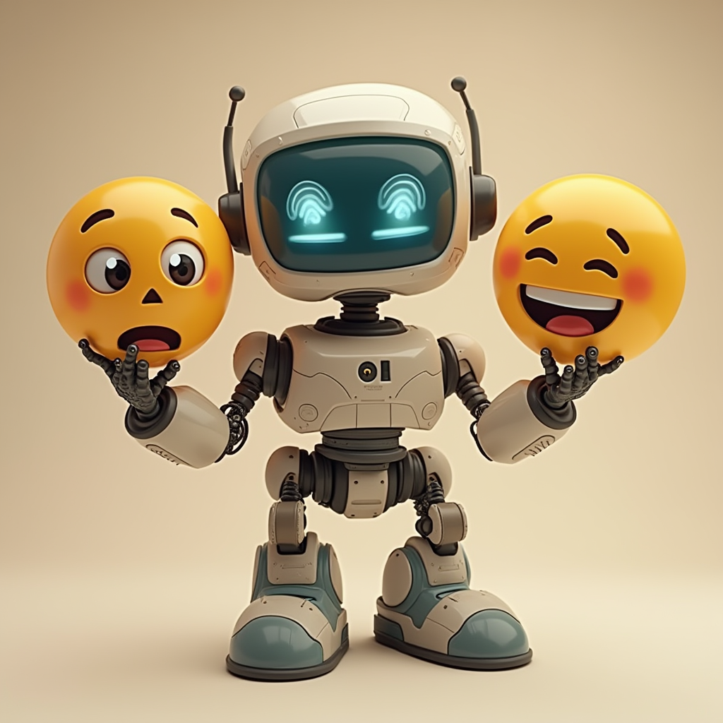 هوش مصنوعی در حال تحلیل احساسات انسان